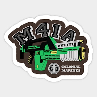 M41A Pulse Rifle Aliens Edition Sticker